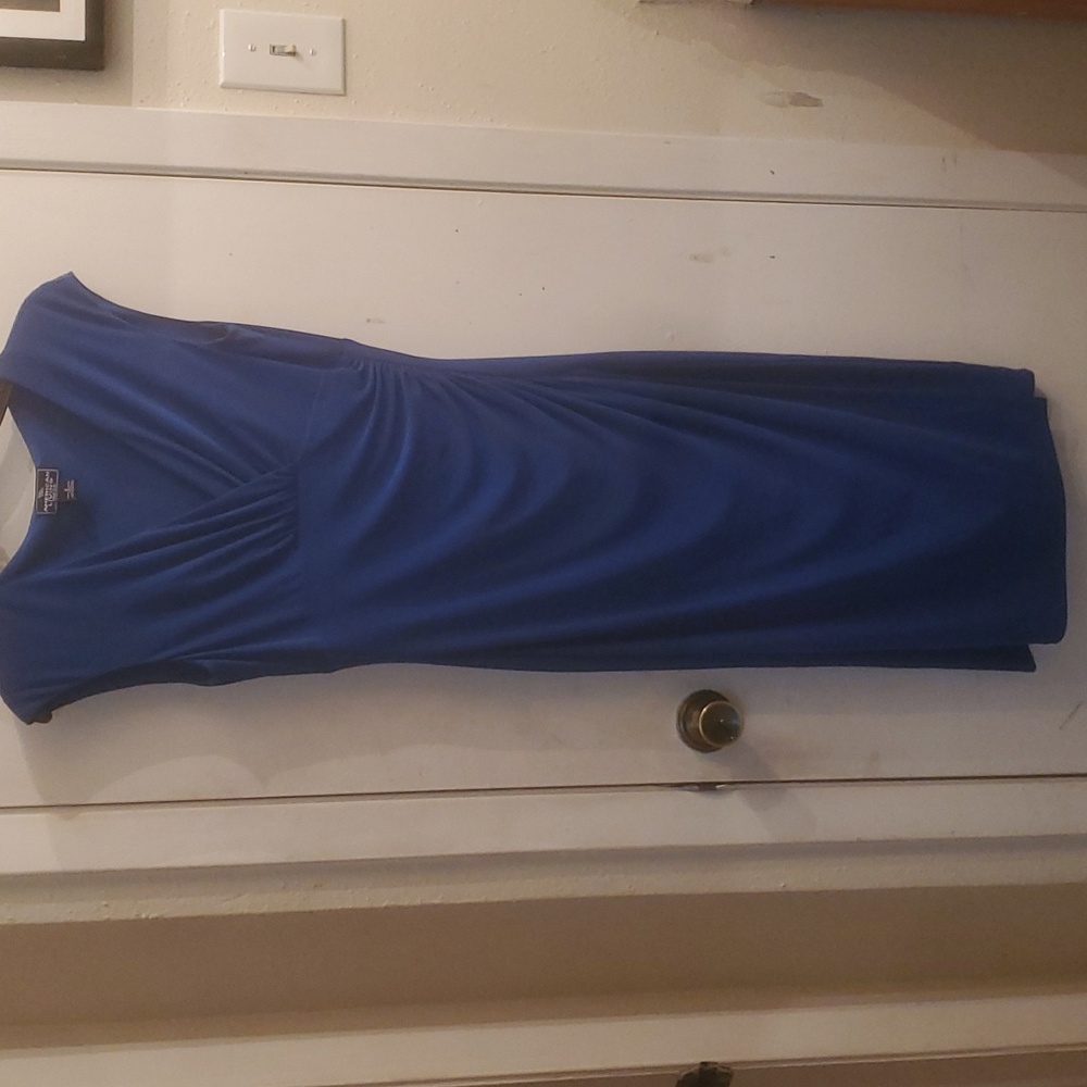 Royal blue dress